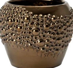 Intratuin bloempot Billie koper D 10 H 7 cm