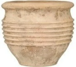 Intratuin bloempot Blond Beige D 33 H 28 cm