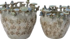 Intratuin bloempot Boa beige D 22,5 H 22 cm