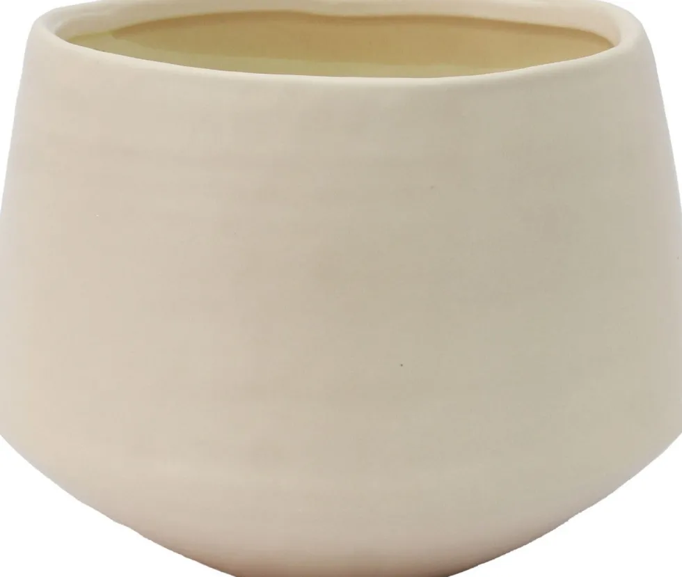 Intratuin bloempot Boas crème D 14 H 10 cm