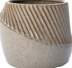 Intratuin bloempot Bohan bruin D 17 H 14 cm