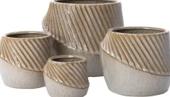 Intratuin bloempot Bohan bruin D 17 H 14 cm