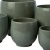 Intratuin bloempot Brany groen D 19 H 18 cm