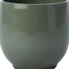 Intratuin bloempot Brany groen D 27 H 25 cm