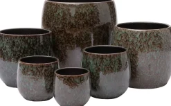 Intratuin bloempot Braz groen D 16 H 16 cm