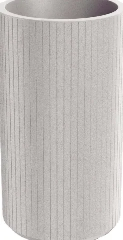 Intratuin bloempot Busto taupe D 40 H 53 cm