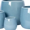 Intratuin bloempot Cala blauw D 8 H 7 cm
