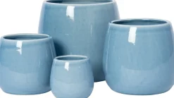 Intratuin bloempot Cala blauw D 8 H 7 cm