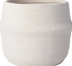 Intratuin bloempot Calma wit D 15 H 12 cm
