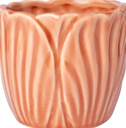 Intratuin bloempot Cebu oranje D 14 H 12 cm