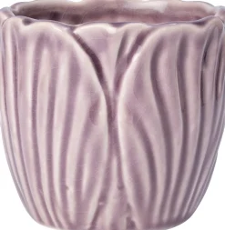 Intratuin bloempot Cebu paars D 14 H 12 cm