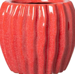 Intratuin bloempot Cira rood D 14 H 12 cm