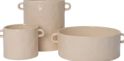 Intratuin bloempot Cis crème D 24 H 7,5 cm