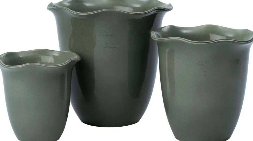 Intratuin bloempot Country groen D 29 H 29 cm