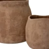Intratuin bloempot Craft taupe D 47 H 49 cm