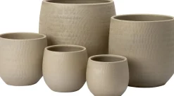 Intratuin bloempot Dag goud D 34 H 32 cm