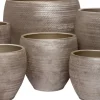 Intratuin bloempot Danichia goud D 36 H 33 cm