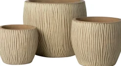 Intratuin bloempot Dave geel D 23 H 19 cm