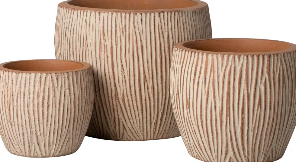 Intratuin bloempot Dave oranje D 23 H 19 cm
