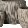 Intratuin bloempot Dave taupe D 23 H 19 cm