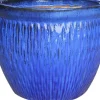 Intratuin bloempot Den Haag blauw D 52 H 45 cm
