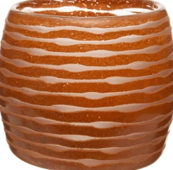 Intratuin bloempot Dieke oranje D 10 H 8,5 cm