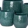 Intratuin bloempot Digne groen D 21 H 19 cm