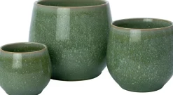 Intratuin bloempot Edu groen D 8 H 7,5 cm
