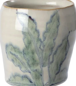 Intratuin bloempot Elena wit D 8 H 7,5 cm