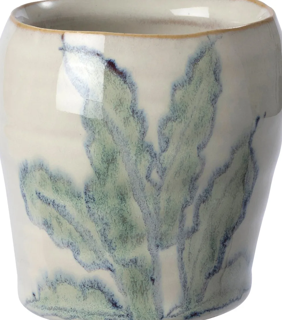 Intratuin bloempot Elena wit D 8 H 7,5 cm