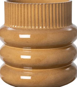 Intratuin bloempot Elen bruin D 17,5 H 19 cm