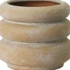 Intratuin bloempot Elian bruin D 22 H 18 cm