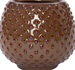 Intratuin bloempot Elisabeth bruin D 13,5 H 12 cm