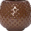 Intratuin bloempot Elisabeth bruin D 15,5 H 13,5 cm