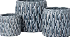 Intratuin bloempot Elle blauw D 10,5 H 9 cm