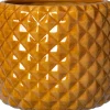 Intratuin bloempot Ellis geel D 16 H 15 cm