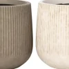 Intratuin bloempot Elune beige D 21 H 17 cm