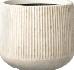 Intratuin bloempot Elune beige D 21 H 17 cm