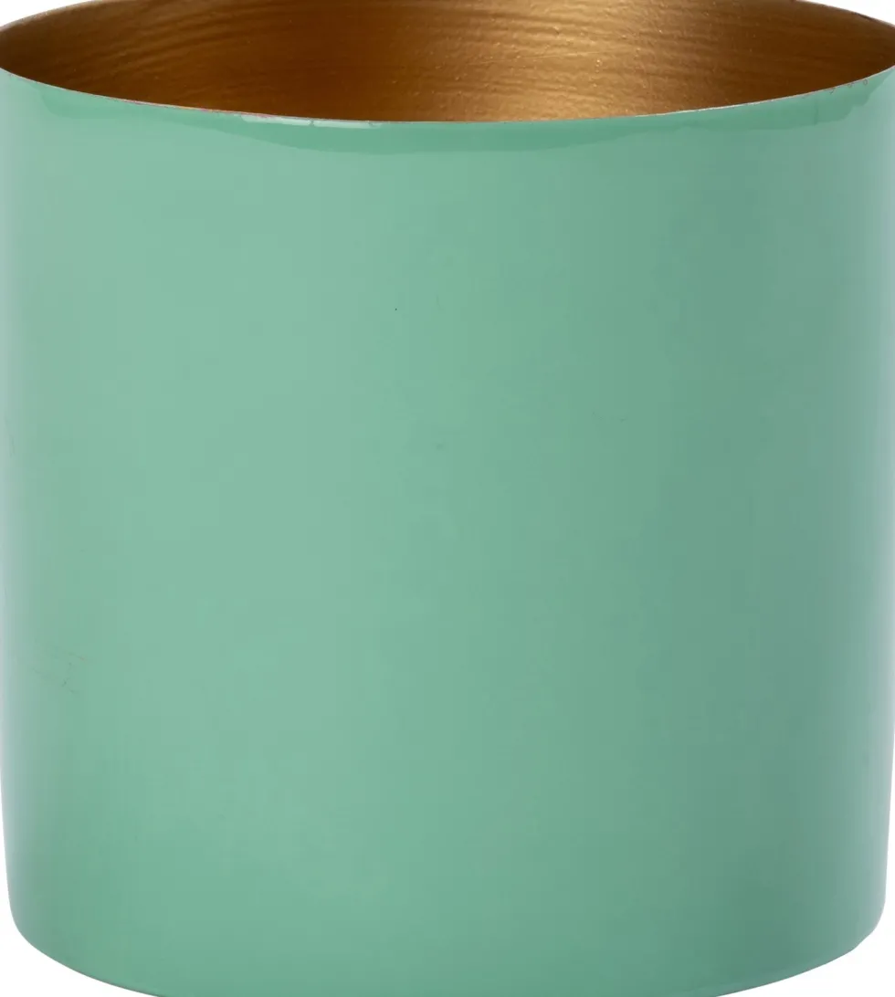 Intratuin bloempot Erol groen D 15 H 15 cm