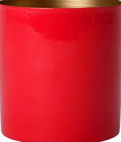 Intratuin bloempot Erol rood D 15 H 15 cm