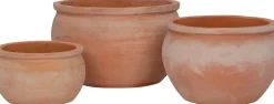 Intratuin bloempot Eunice terracotta D 50 H 29 cm