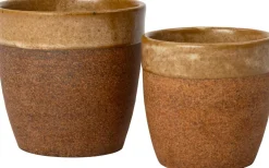 Intratuin bloempot Faat bruin D 9 H 10 cm