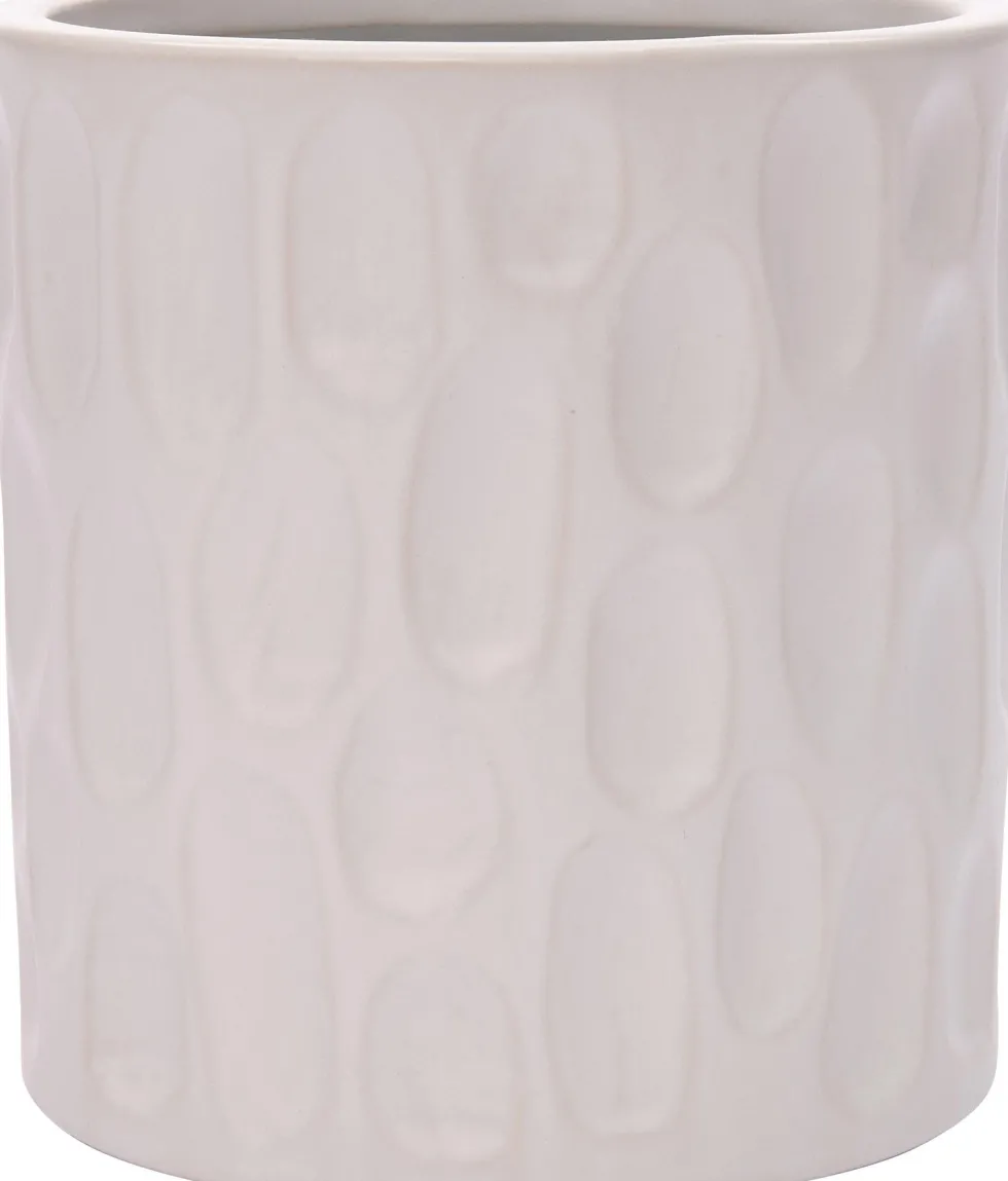 Intratuin bloempot Fado wit D 17 H 17 cm