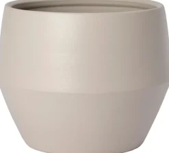 Intratuin bloempot Fara beige D 54 H 41 cm
