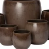 Intratuin bloempot Feda bruin D 18 H 18 cm