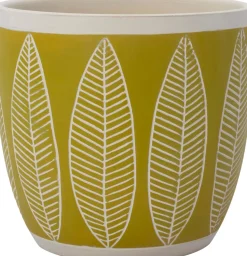 Intratuin bloempot Feline licht groen D 7 H 6,5 cm