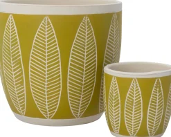 Intratuin bloempot Feline licht groen D 7 H 6,5 cm