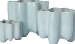 Intratuin bloempot Fes blauw D 16,5 H 14,5 cm