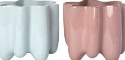 Intratuin bloempot Fes roze D 16,5 H 14,5 cm