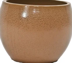 Intratuin bloempot Fins oranje D 30 H 23 cm